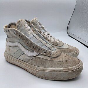 Vans Gilbert Crockett High Pro Mens Size 4.5 Triple White Skateboard Shoes